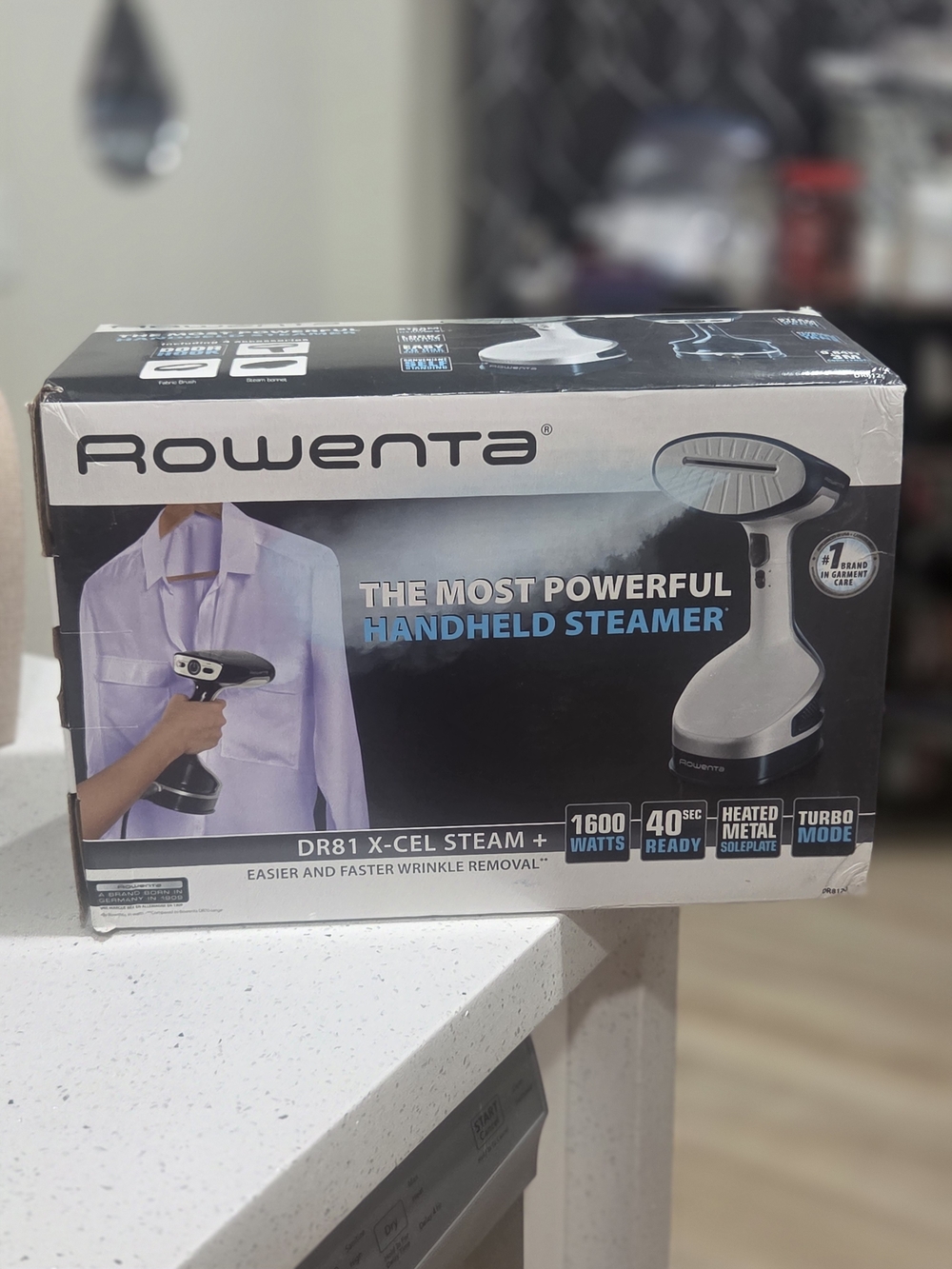Rowenta DR81 X-Cel Handheld Steamer - White/Black